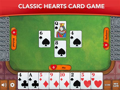 Try to win a Hearts game. . Free offline hearts card game download